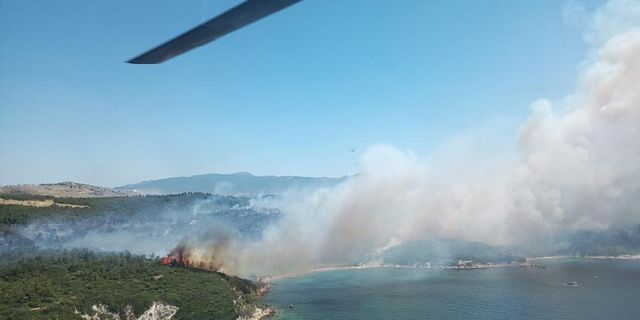 İzmir'deki orman yangınıyla ilgili gözaltına alınan 2 kişi serbest!