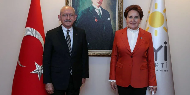 Kılıçdaroğlu'ndan Akşener'e ziyaret