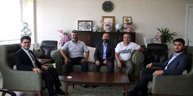 Cemar’dan Kaymakam Özdemir’e 'hayırlı olsun' ziyareti