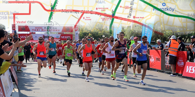 Dikkat! Vestel Manisa Yarı Maratonu nedeniyle kapatılacak yollar açıklandı 