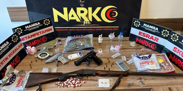 Manisa’da uyuşturucu tacirlerine darbe! 7 tutuklama
