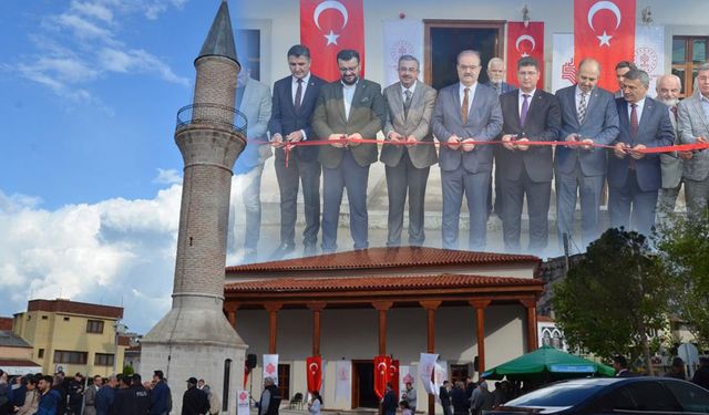 Karaosmanzade Camii yeniden ibadete açıldı