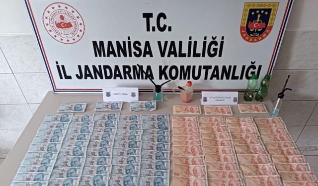 Manisa'da sahte para operasyonu!