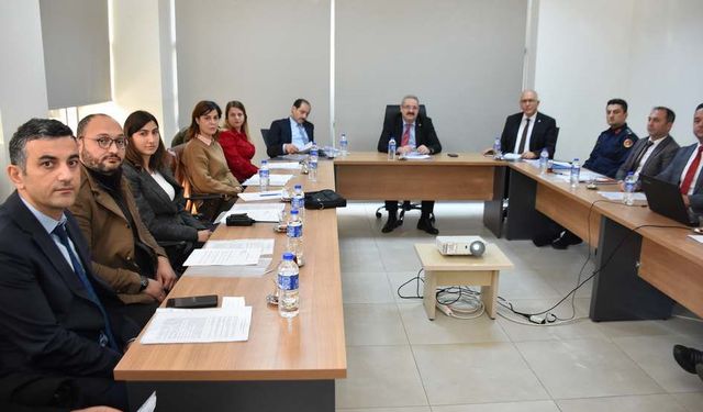 İlçede ‘Bağımlılık ile Mücadele Toplantısı’ yapıldı