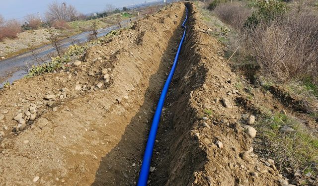 Kabazlı’da içme suyu terfi hattı yeniledi