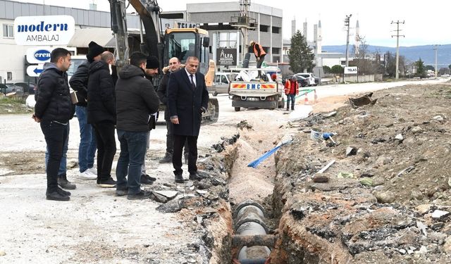 Manisa’daki altyapı çalışmalarında son durum
