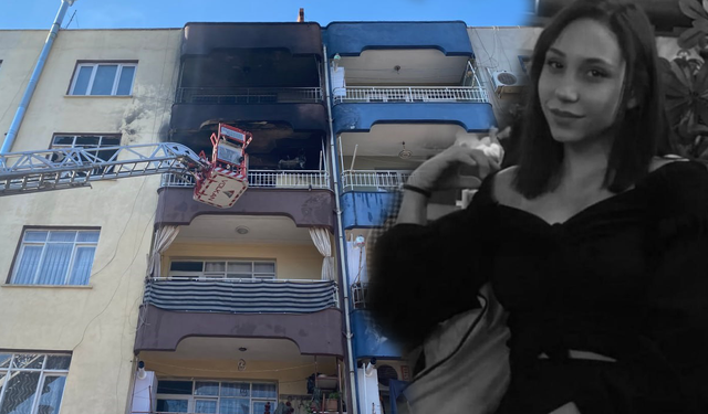 Manisa'da acı olay!  Evde çıkan yangında genç kız hayatını kaybetti