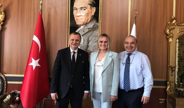 Lale Erdoğan Tunçer’den Balaban’a ziyaret