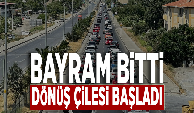 Bayram bitti dönüş çilesi başladı