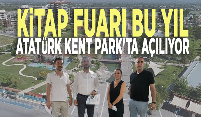 Kitap Fuarı bu yıl Atatürk Kent Park'ta açılıyor