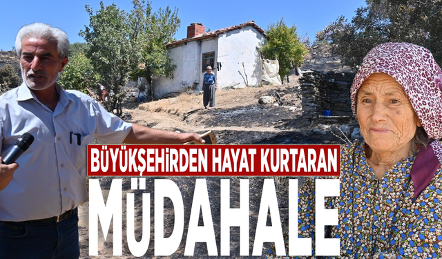 Büyükşehirden hayat kurtaran müdahale