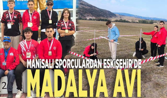 Manisalı sporculardan Eskişehir'de madalya avı