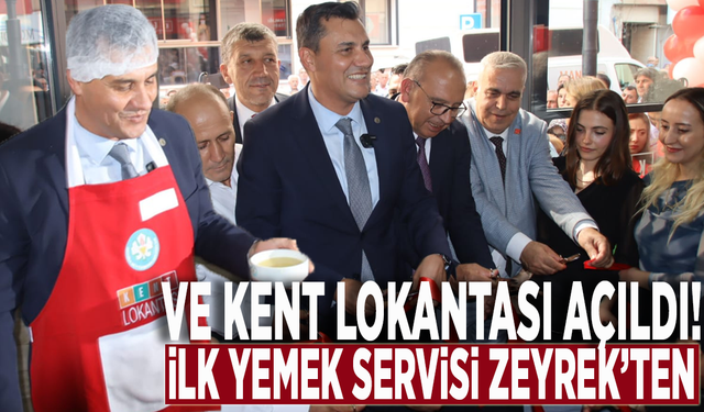 Ve Kent Lokantası açıldı! İlk yemek servisi Zeyrek’ten