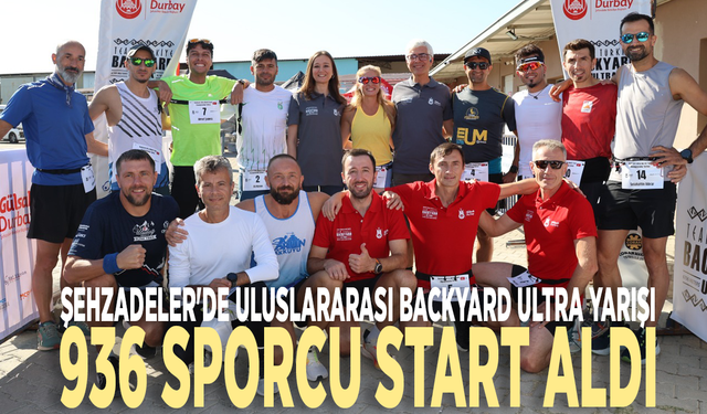 Şehzadeler'de Uluslararası Backyard Ultra yarışı: 936 sporcu start aldı