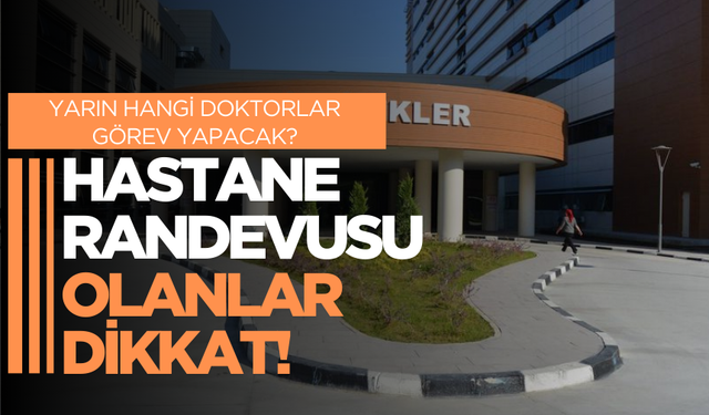 Manisa'da 25 Kasım Pazartesi randevusu olanlar dikkat!