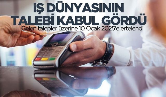 Yeni nesil yazarkasa POS zorunluluğuna erteleme geldi