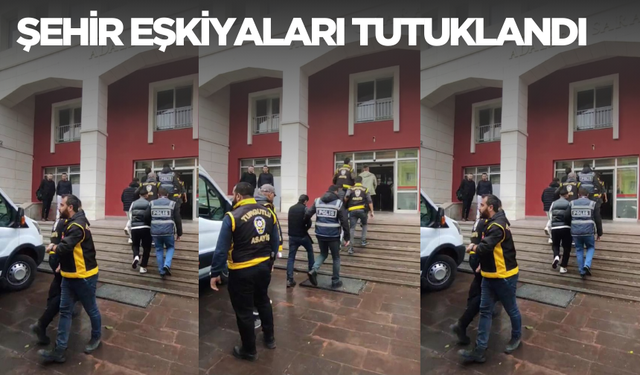 Manisa'da havaya ateş açan şehir eşkiyaları tutuklandı