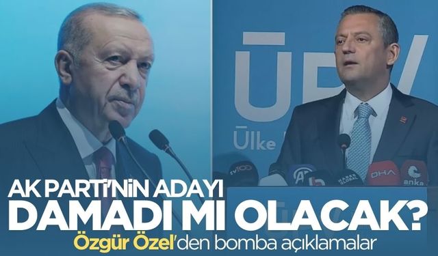 Özgür Özel AK Parti'nin Cumhurbaşkanı adaylarını açıkladı!