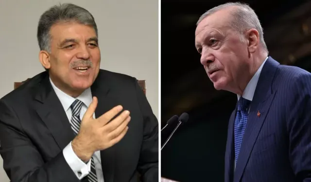 Abdullah Gül'den Cumhurbaşkanı Erdoğan'a tebrik