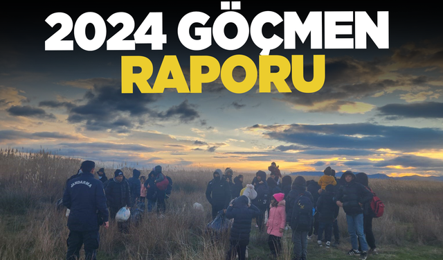 İzmir jandarmasından 2024 göçmen raporunu açıkladı