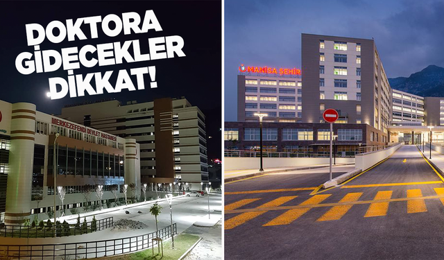 Manisa'da hekim listesi belli oldu! Yarın hangi doktorlar görevde?