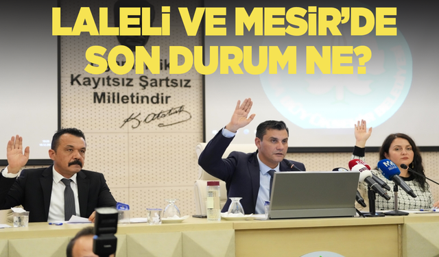 Yılın son meclisinde Başkan Zeyrek Laleli ve Mesir Mahallelerindeki kentsel dönüşüme değindi