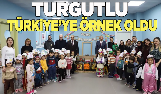 Turgutlu Belediyesi, Türkiye'ye örnek oldu!