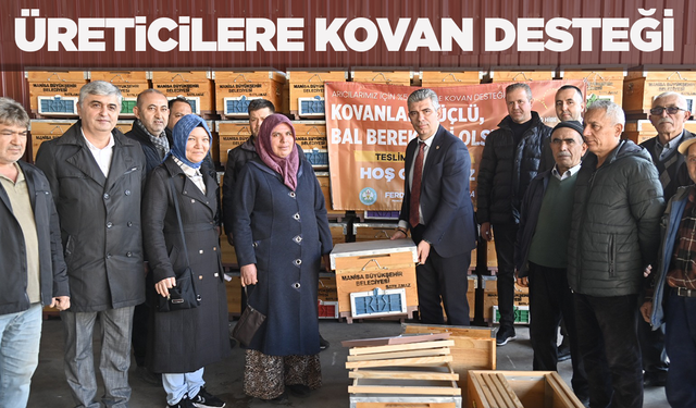 Büyükşehir'den üreticilere kovan desteği