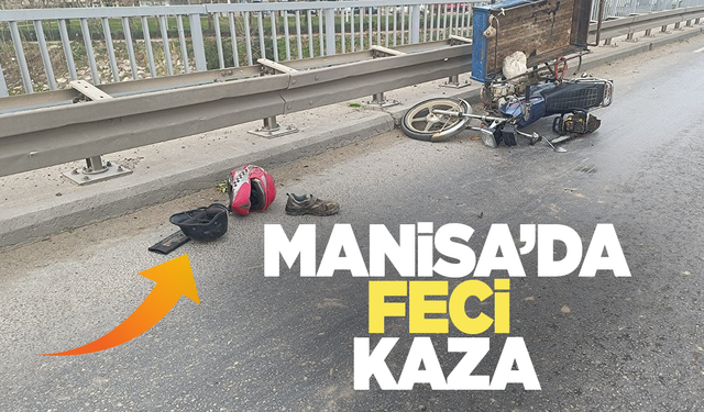 Manisa'da kaza: 1 yaralı