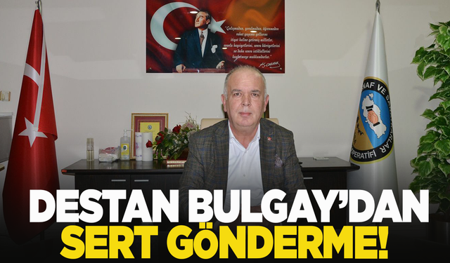 Destan Bulgay'dan sert gönderme!