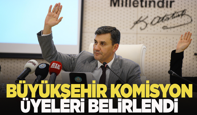 Manisa Büyükşehir Meclisi, Denetim Komisyonu Üyelerini belirledi