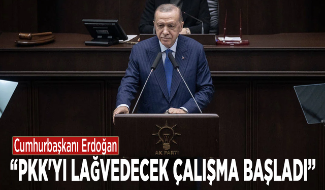 Cumhurbaşkanı Erdoğan: "PKK'yı lağvedecek çalışma başladı"