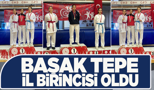 Başak Tepe İl Birincisi oldu