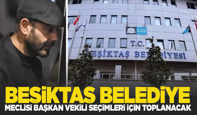 Beşiktaş Belediye Meclisi başkan vekili seçimleri için toplanacak