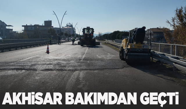 Akhisar bakımdan geçti