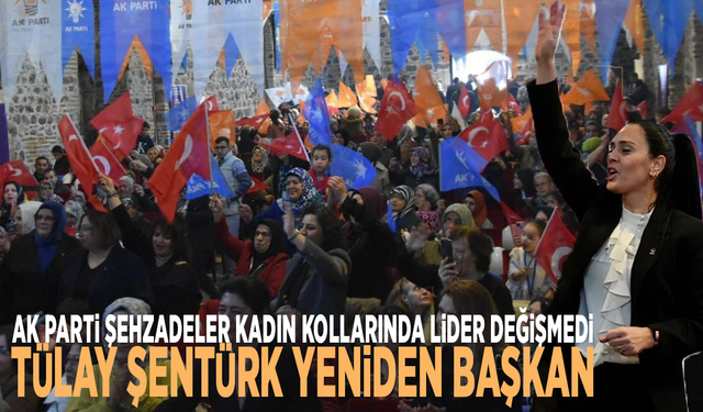 AK Parti Şehzadeler Kadın Kollarında lider değişmedi: Tülay Şentürk yeniden başkan