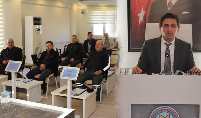 Selendi Belediyesi yeni yılın ilk meclis toplantısını yaptı