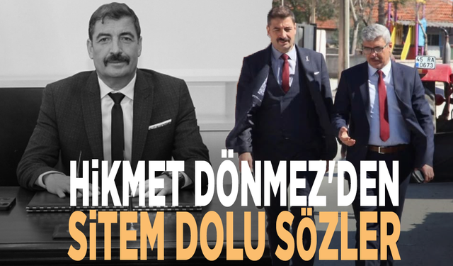 Hikmet Dönmez'den sitem dolu sözler