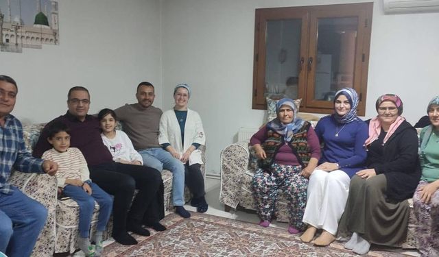 Kaymakam Dalak iftarlarda şehit aileleri ve gazilere konuk oluyor