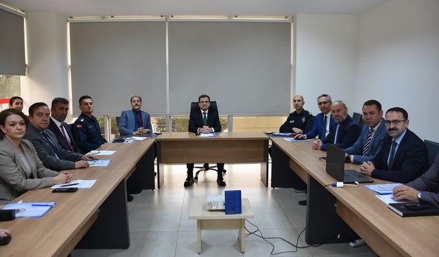 İlçede kadına yönelik şiddetle mücadele toplantısı