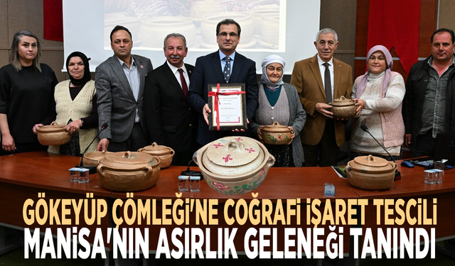 Gökeyüp Çömleği'ne coğrafi işaret tescili: Manisa'nın asırlık geleneği tanındı