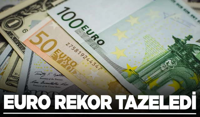 1 Euro ilk kez 40 lirayı aşarak rekor tazeledi