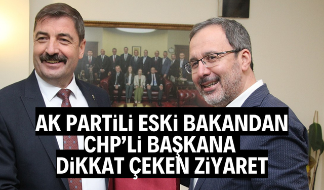 Kasapoğlu'ndan Başkan Dönmez'e ziyaret