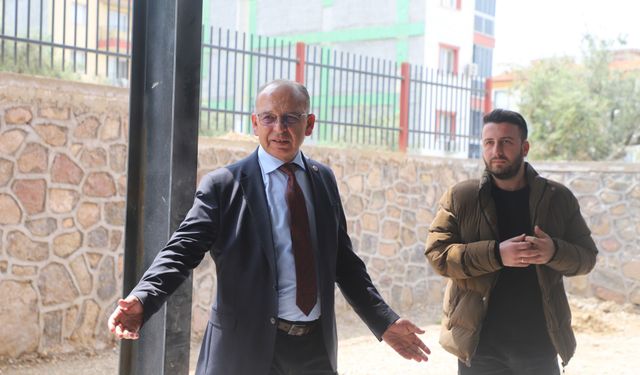 Başkan Akın’dan Selvilitepe Spor Kompleksi’nde inceleme