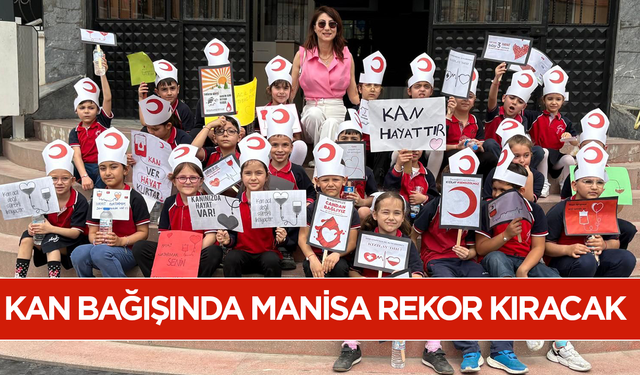 Gazi İlkokulu’nda Türkiye Kan Bağışı rekoru kırılacak!