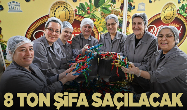 485 yıllık köklü geleneğimizde 8 ton şifa saçılacak!