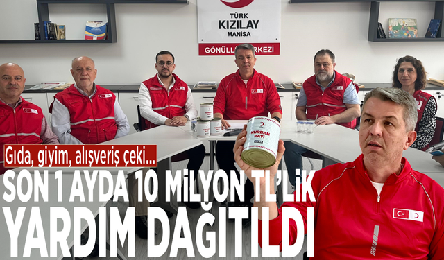 Gıda, giyim, alışveriş çeki... Son 1 ayda 10 milyon TL’lik yardım dağıtıldı