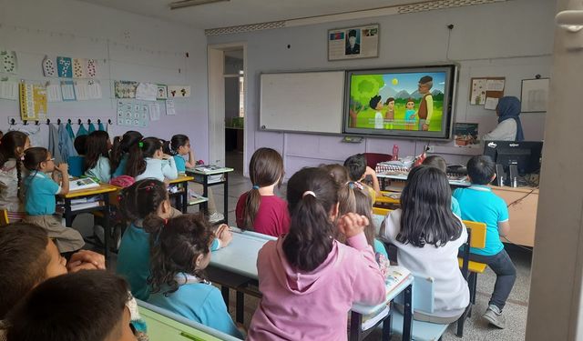 Öğrencilere Kırım Kongo Kanamalı Ateşi ve el hijyeni eğitimi