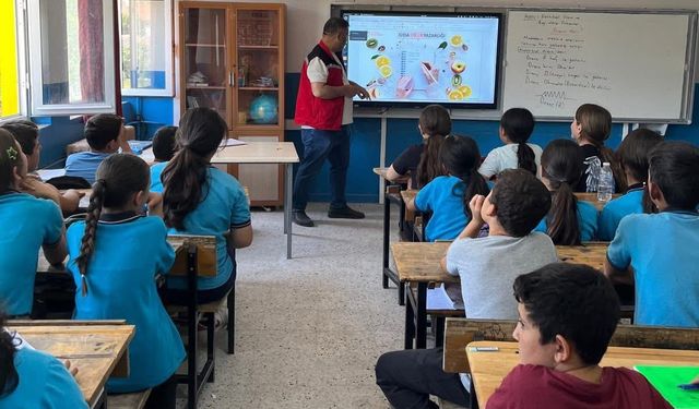 Miniklere gıda güvenliği ve israfın önemi anlatıldı