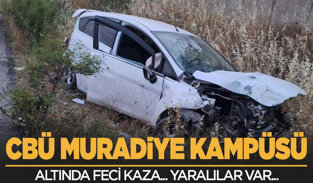 Manisa'da Kampüs Altında Kaza: Yaralılar Var!